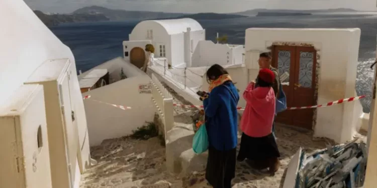 Santorini zemljotres